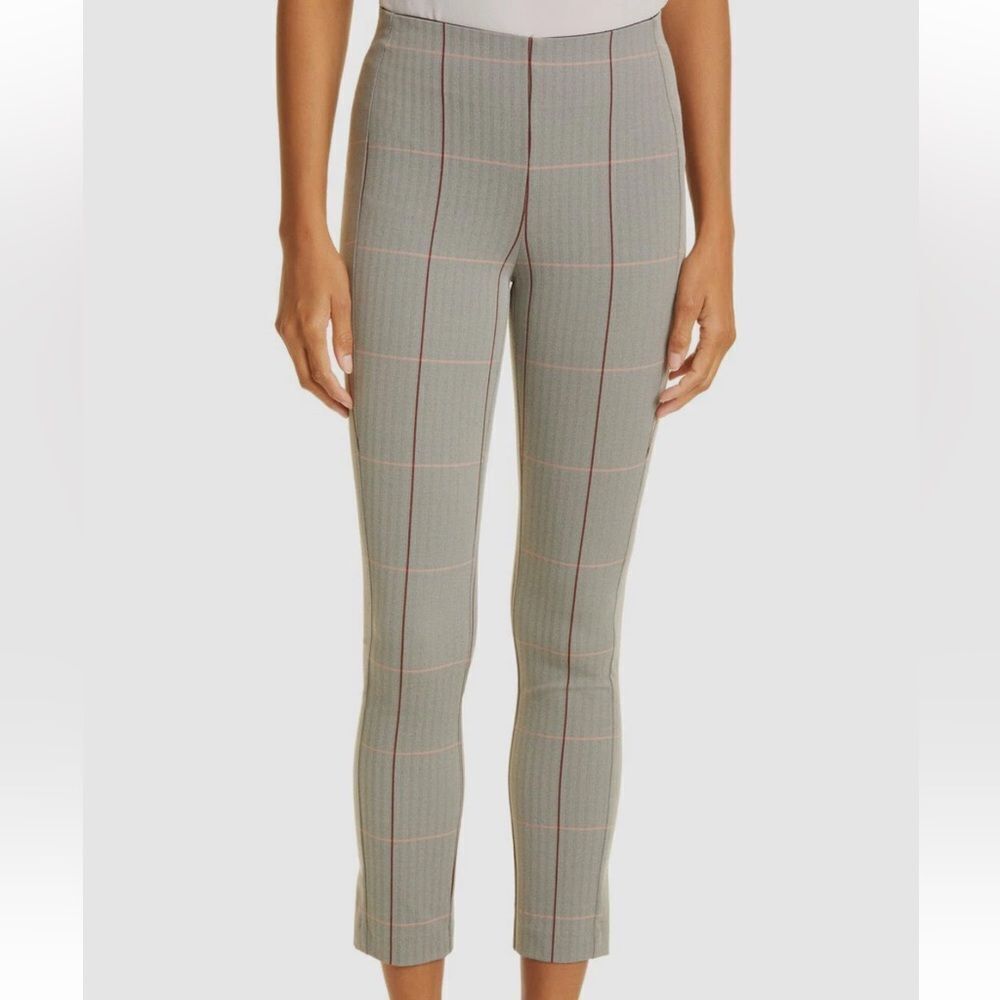 Rag & Bone Women’s Grey Plaid Crop Pants